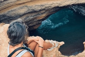 Von Faro aus: Benagil, Algar Seco, Praia Marinha, 7-Täler-Tour