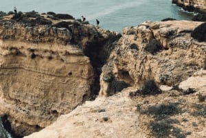 Von Faro aus: Benagil, Algar Seco, Praia Marinha, 7-Täler-Tour