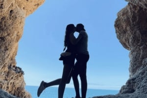 Von Faro aus: Benagil, Algar Seco, Praia Marinha, 7-Täler-Tour