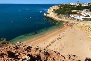 From Faro: Benagil, Algar Seco, and Marinha Adventure Tour