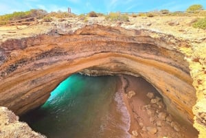 Fra Faro: Benagil-grotten, Marinha-stranden, Algar Seco med mer