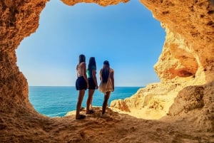 Fra Faro: Benagil-grotten, Marinha-stranden, Algar Seco og meget mere