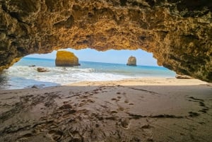 Från Faro: Benagil Cave, Marinha Beach, Algar Seco & Mer