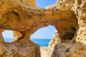 Depuis Faro : grotte de Benagil, plage de Marinha, Algar Seco, etc.