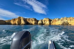 From Faro: Boat trip to Benagil Cave & Praia da Marinha