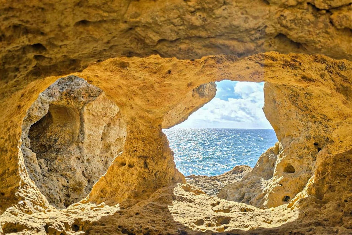 Från Faro: Vandra till Benagils klippor och upplev fyra skatter