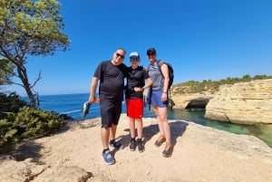 Från Faro: Vandra till Benagils klippor och upplev fyra skatter