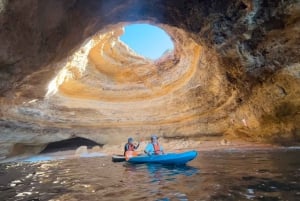 Da Faro: kayak nella grotta di Benagil, Algar Seco e Carvoeiro