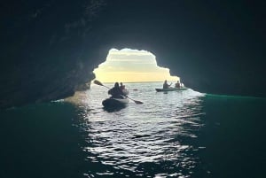 Da Faro: kayak nella grotta di Benagil, Algar Seco e Carvoeiro