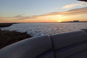 From Faro: Ria Formosa Islands Sunset Catamaran Cruise