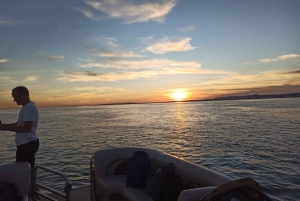 Fra Faro: Ria Formosa Islands Sunset Catamaran Cruise