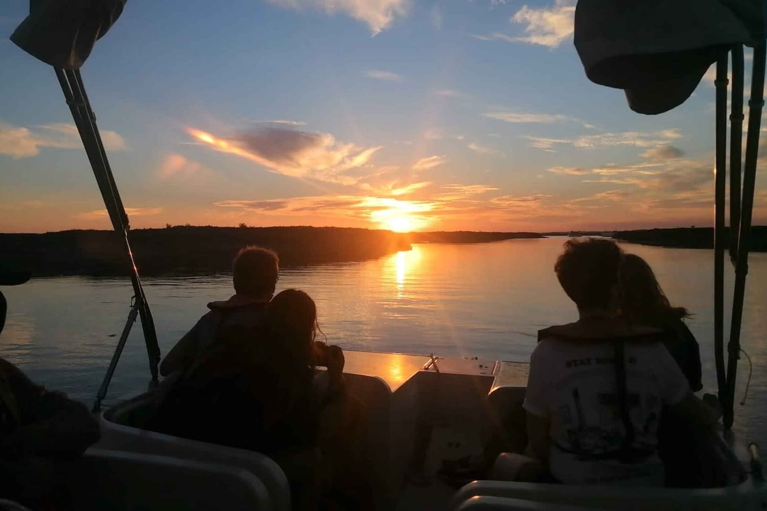 From Faro: Ria Formosa Sunset Boat Trip