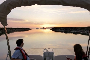 From Faro: Ria Formosa Sunset Boat Trip