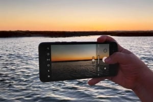 From Faro: Ria Formosa Sunset Boat Trip