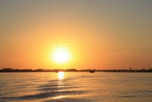From Faro: Ria Formosa Sunset Boat Trip