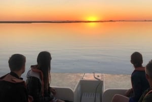 From Faro: Ria Formosa Sunset Boat Trip