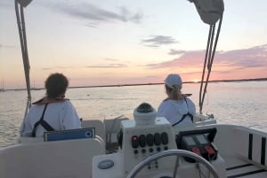 From Faro: Ria Formosa Sunset Boat Trip
