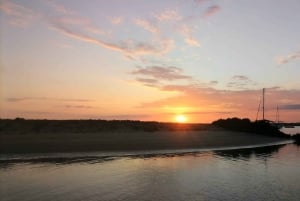 From Faro: Ria Formosa Sunset Boat Trip