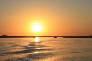 From Faro: Ria Formosa Sunset Boat Trip