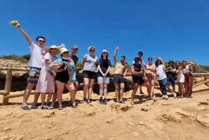 From Faro/Tavira: Benagil Hiking Tour with Snorkeling