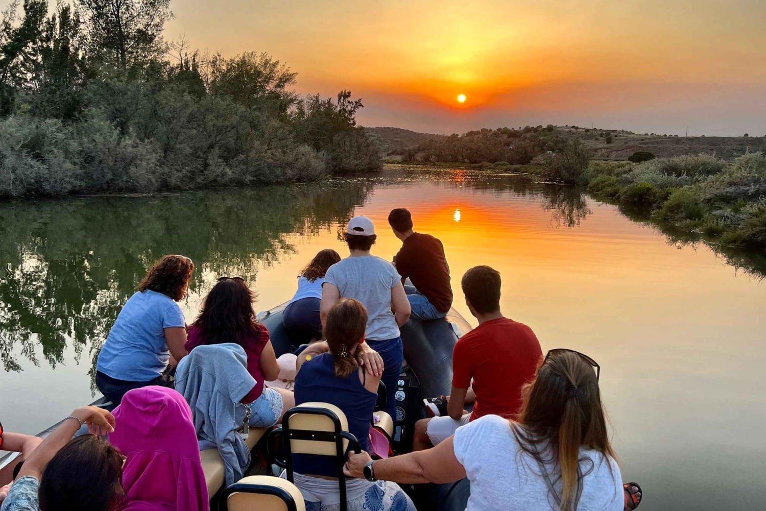 Vanuit Lagoa: Bezoek de stad Silves per boot met Hop Off & Hop On