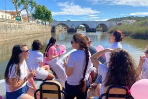 Vanuit Lagoa: Bezoek de stad Silves per boot met Hop Off & Hop On