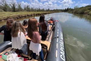 Vanuit Lagoa: Bezoek de stad Silves per boot met Hop Off & Hop On