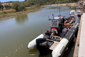 Vanuit Lagoa: Bezoek de stad Silves per boot met Hop Off & Hop On