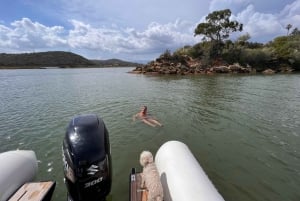 Vanuit Lagoa: Bezoek de stad Silves per boot met Hop Off & Hop On