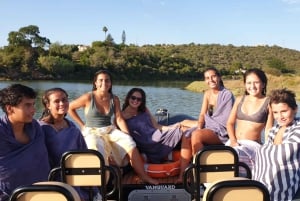 Vanuit Lagoa: Bezoek de stad Silves per boot met Hop Off & Hop On