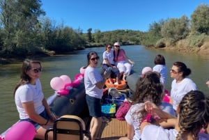 Vanuit Lagoa: Bezoek de stad Silves per boot met Hop Off & Hop On