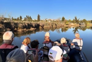 Vanuit Lagoa: Bezoek de stad Silves per boot met Hop Off & Hop On
