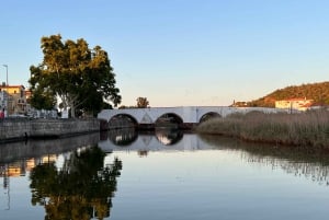 Vanuit Lagoa: Bezoek de stad Silves per boot met Hop Off & Hop On
