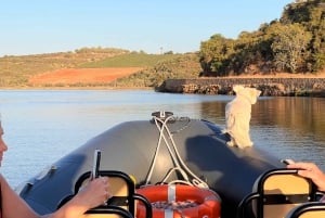 Vanuit Lagoa: Bezoek de stad Silves per boot met Hop Off & Hop On