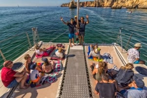 From Lagos: Algarve Cruise by Catamaran