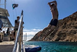 Depuis Lagos : croisière en catamaran dans l’Algarve