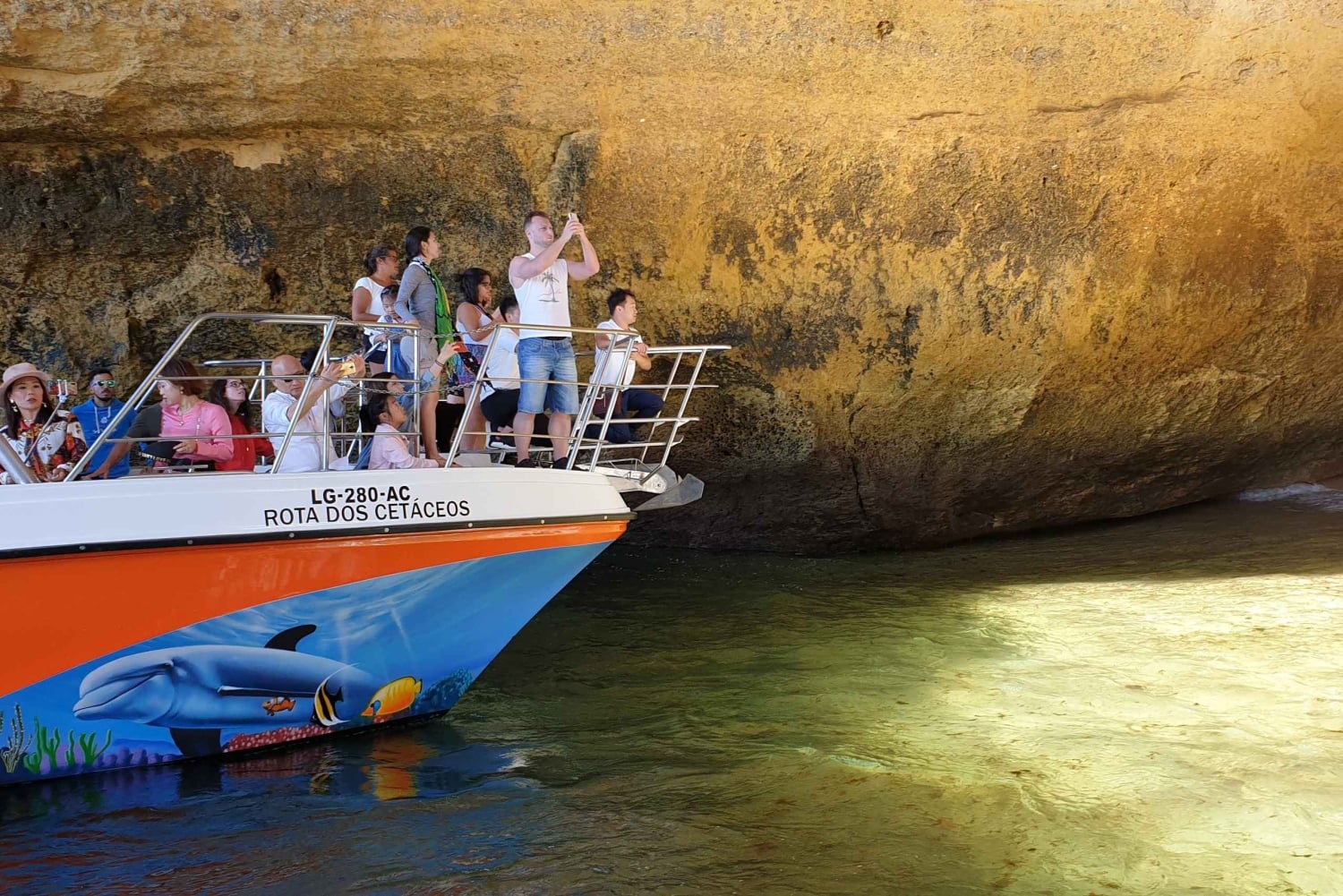 Från Lagos: Benagil Caves katamarankryssning