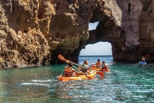 Au départ de Lagos : explorez les grottes marines de Ponta da Piedade en kayak