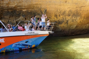 From Lagos: Family-Friendly Catamaran Tour of Benagil