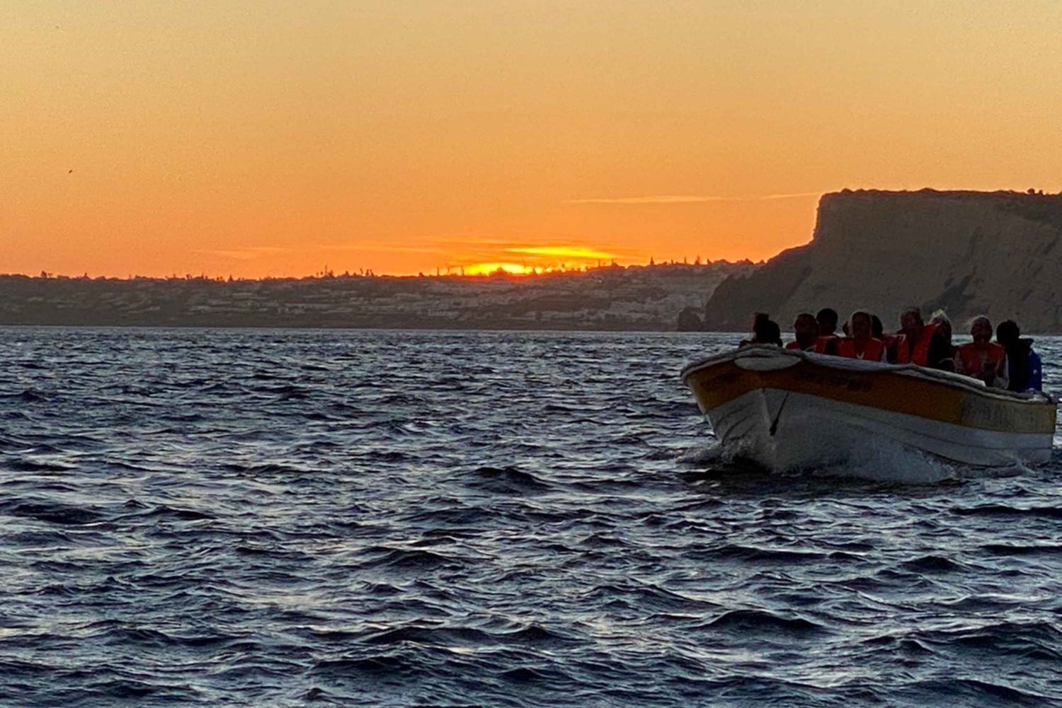 Desde Lagos: Crucero privado al atardecer por Ponta da Piedade