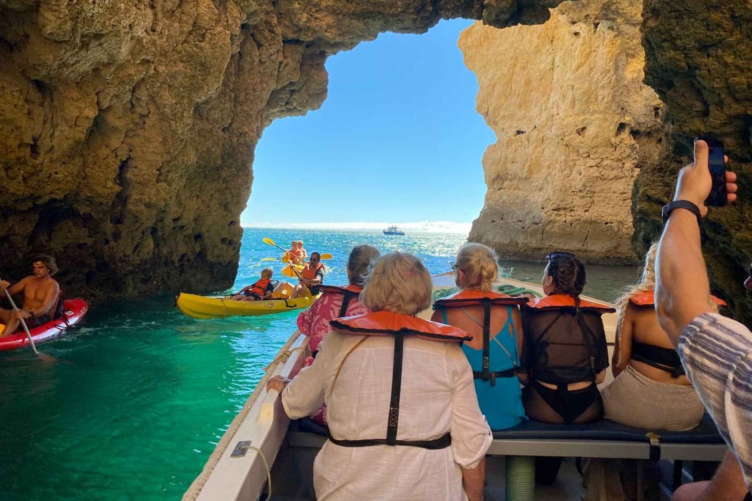 Desde Lagos: Crucero privado al atardecer por Ponta da Piedade