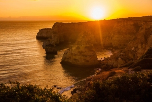 From Lagos: private Ponta da Piedade Sunset Cruise