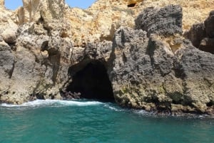 Desde Lagos: Crucero privado al atardecer por Ponta da Piedade