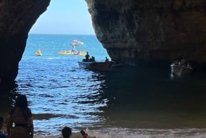 From Lisbon: Algarve Day Trip with Benagil Cave Cruise