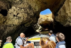 From Lisbon: Algarve Day Trip with Benagil Cave Cruise