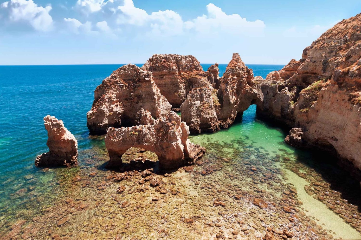 From Lisbon: Lagos & Albufeira Day Tour in the Algarve