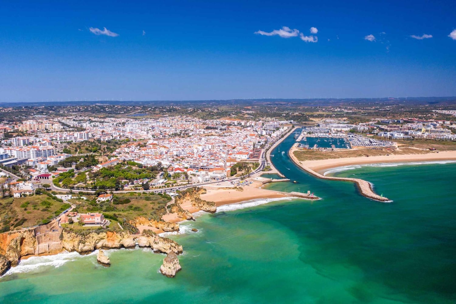 From Lisbon: Lagos & Albufeira Day Tour in the Algarve