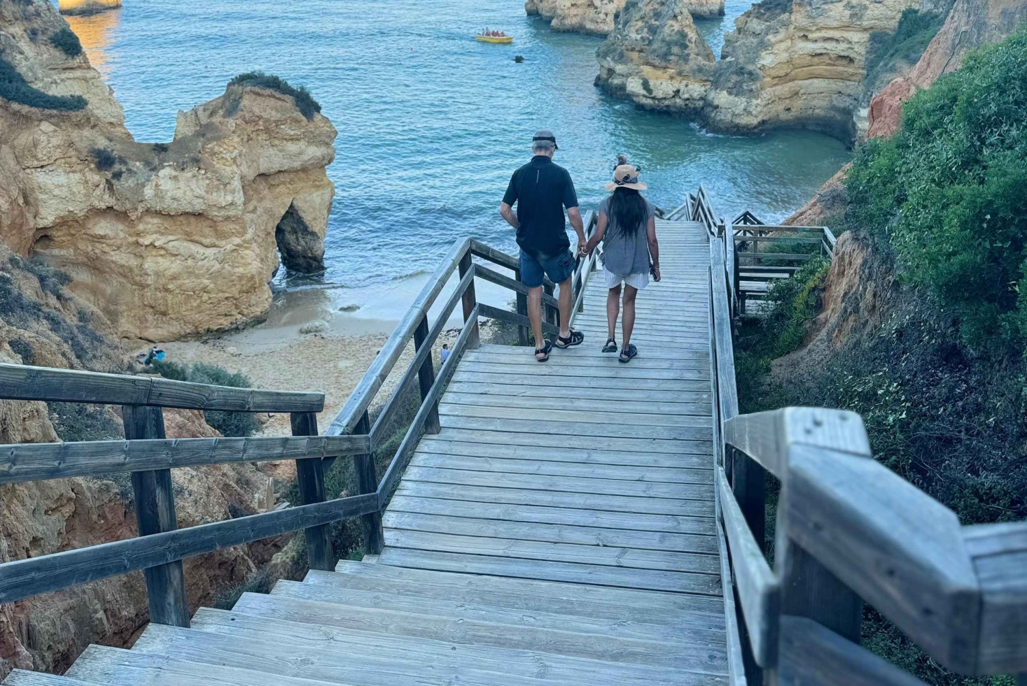 From Lisbon: Private tour to Algarve,Benagil cave & Lagos