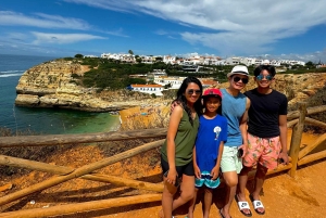 From Lisbon: Private tour to Algarve,Benagil cave & Lagos