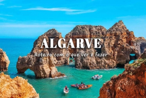 Depuis Lisbonne : Visite privée de l'Algarve avec prise en charge à l'hôtel